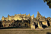 Mahar Aung Mye Bon San Monastery built in 1822, Inwa, near Mandalay, Myanmar (Burma), Asia 